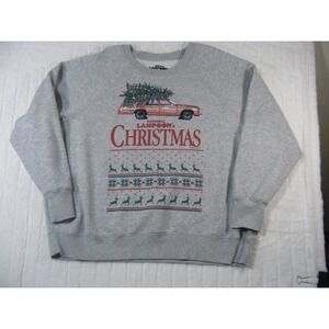 National Lampoon Sweatshirt Unisex 2X Gray Excellent Christmas Vacation Graphic